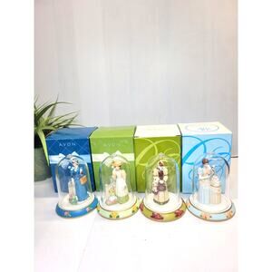 4 Avon Mrs Albee Miniature, President's Club Tribute 2006 2007 2008 2009